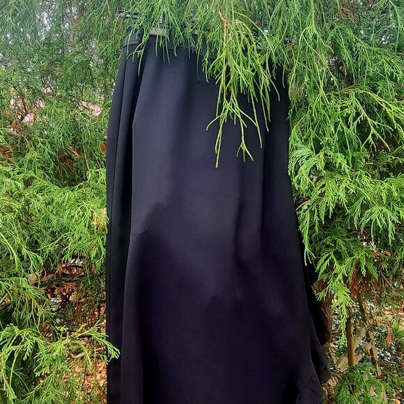 Ruffles, ruffles - chic maxi skirt from JSCollections Sz 10 Black - Picture 4 of 5